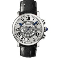 Rotonde de Cartier Central Chronograph 18kt White Gold Case Unisex Watch W1556051