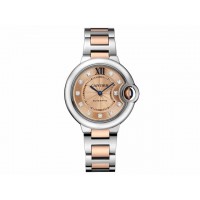 Cartier Ballon Bleu De Cartier 18Kt Pink Gold Dial Ladies Watch