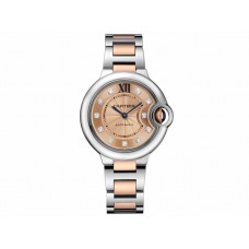 Cartier Ballon Bleu De Cartier 18Kt Pink Gold Dial Ladies Watch
