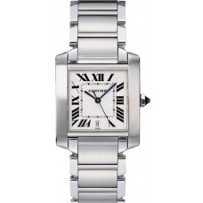 Cartier Tank Francaise Mens Watch W51002Q3