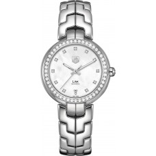 Tag Heuer Link Ladies Diamond dial Diamond Bezel34.5mm WAT2314.BA0956 Replica watch
