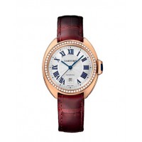 Cartier Cle Flinque Dial Ladies Watch 