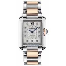 Cartier Tank Anglaise Medium Ladies Watch WT100025