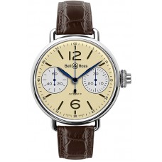 Bell & Ross Vintage WW1 Chronograph Monopoussoir Mens Replica Watch 
