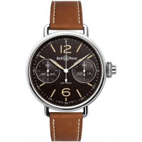 Bell & Ross Vintage WW1 Chronograph Monopoussoir Heritage Mens Replica Watch 