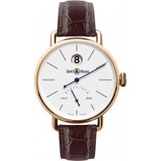 Bell & Ross Vintage WW1 Heure Sautante Pink Gold Mens Replica Watch