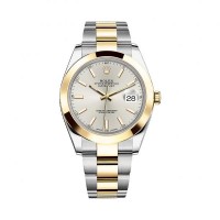Rolex Datejust 41 126303 Silver Dial Steel and 18K Yellow Gold Oyster replica Watch