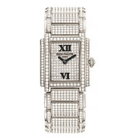 Patek Twenty-4 White Gold w- Diamonds Ladies 4909-50G