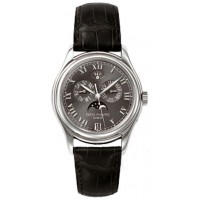 Patek Philippe Annual Calender Moonphase Black Dial 5056P