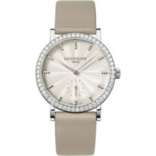 Patek Philippe Calatrava Cream Dial 18kt White Gold Ladies 7120G