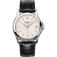 Patek Philippe Calatrava Mechanical Ivory Dial Leather 5227G-001