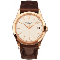 Patek Philippe Calatrava Silver Dial 18kt Rose Gold Brown Leather 5296R-010 Patek Philippe Calatrava Silver Dial 18kt Rose Gold Brown Leather 5296R-010