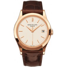 Patek Philippe Calatrava Silver Dial 18kt Rose Gold Brown Leather 5296R-010 Patek Philippe Calatrava Silver Dial 18kt Rose Gold Brown Leather 5296R-010