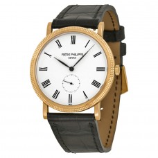 Patek Philippe Calatrava White Dial 18kt Rose Gold 5119R Patek Philippe Calatrava White Dial 18kt Rose Gold 5119R