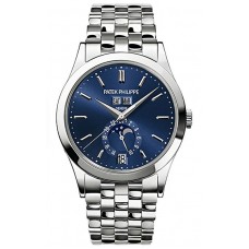 Patek Philippe Complications Blue Dial 18k White Gold 5396-1G