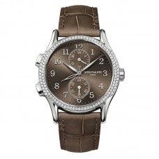 Patek Philippe Complications Chronograph Brown Dial Ladies 7134G-001