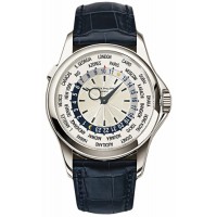 Patek Philippe Complications Mechanical Silver Dial Leather 5130G-019