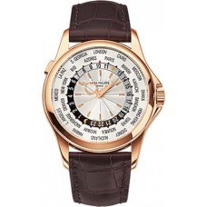 Patek Philippe Complications Mechanical Silver Dial Leather 5130R-018