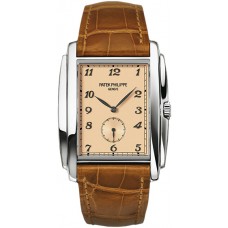 Patek Philippe Gondolo Manua Vintage Rose Dial Leather 5124G-001