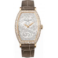 Patek Philippe Gondolo Mechanical Gold and Diamond Dial Ladies 7099R-001