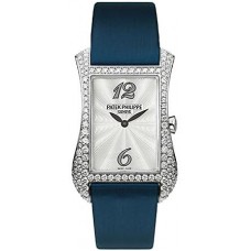 Patek Philippe Gondolo Serata 18kt White Gold Diamond Blue Ladies 4972G