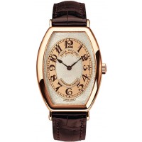 Patek Philippe Gondolo Silver Brown Dial 18kt Rose Gold Brown Leather 5098R