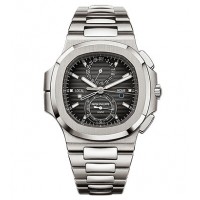 Patek Philippe Nautilus Travel Time Chronograph Stainless Steel Automatic 5990-1A-001 Patek Philippe Nautilus Travel Time Chronograph Stainless Steel Automatic 5990-1A-001