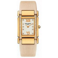 Patek Philippe Twenty 4 18kt Rose Gold Vanilla Strap Diamond Ladies 4920R