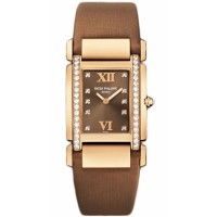 Patek Philippe Twenty 4 Diamond Brown Dial Rose Gold Ladies 4920R/001