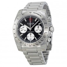 Tudor Classic Chronograph Black Dial Stainless Steel 20300-BKSSS Replica Watch