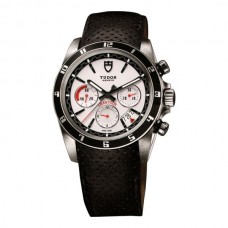 Tudor Grantour White Dial Chronograph Automatic 20530N-WMCPL Replica Watch