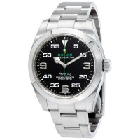 Rolex Air King 116900Black Dial Stainless Steel replica Watch